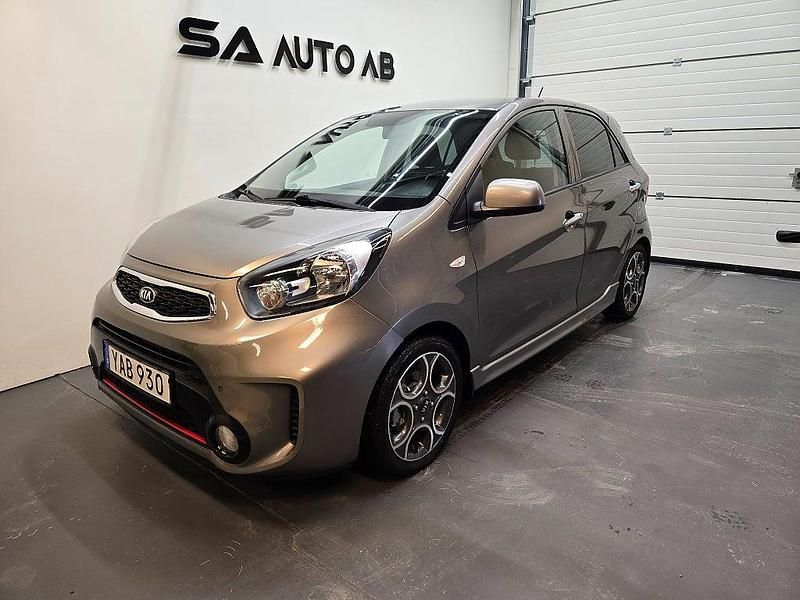 Begagnad Kia Picanto 86 HK (63 kW) 2015 Grå Halvkombi