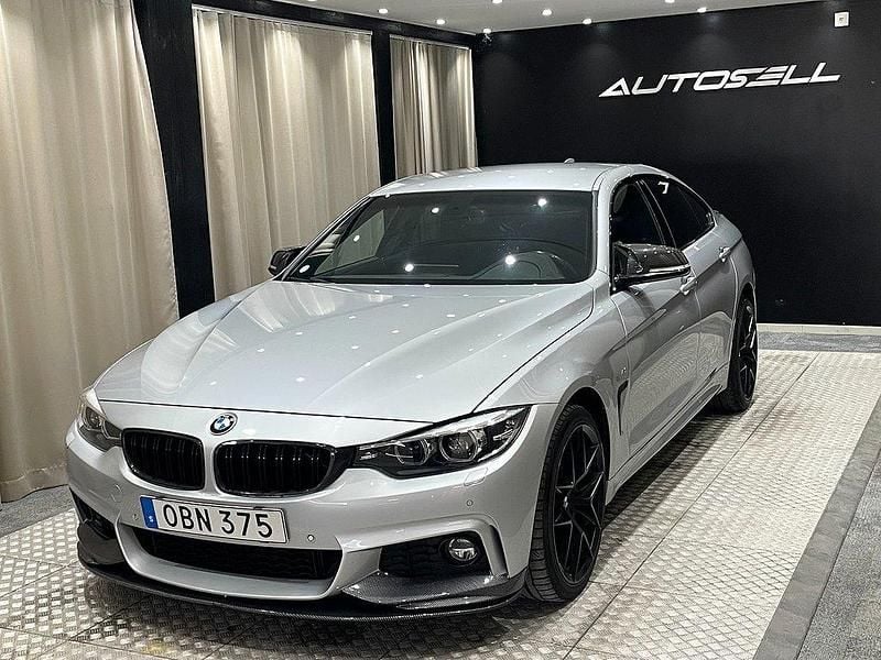 Silver Begagnad 2018 BMW 430 M Sport Sportkupé | 309 900 kr - Bild 1/4