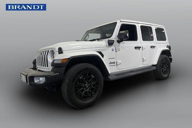 Vit Begagnad 2022 Jeep Wrangler Unlimited SUV | 699 000 kr - Bild 1/4