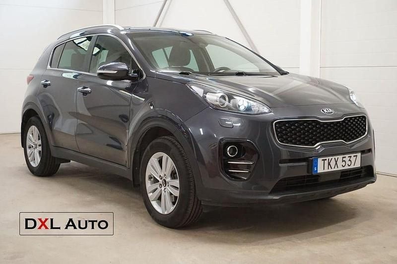 Grå Begagnad 2017 Kia Sportage Advance SUV | 173 900 kr (Superpris) - Bild 1/4