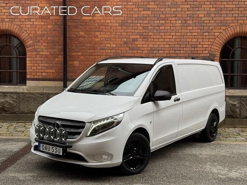 Vit Begagnad 2020 Mercedes Vito Minibuss | 279 700 kr (Bra pris) - Bild 1/4
