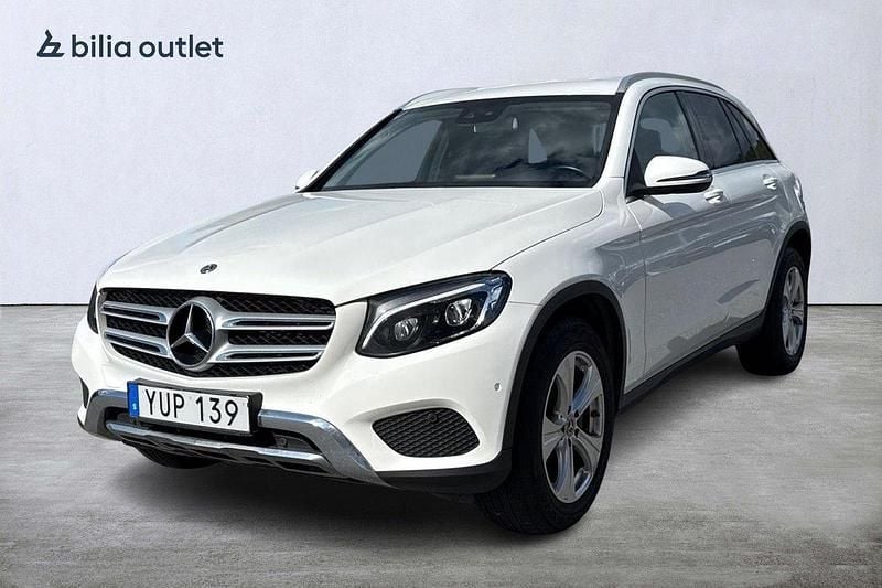 Vit Begagnad 2018 Mercedes GLC250 SUV | 299 900 kr (Marknadspris) - Bild 1/4