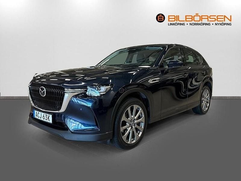 Blå Begagnad 2022 Mazda CX-60 Exclusive SUV | 359 900 kr (Superpris) - Bild 1/4