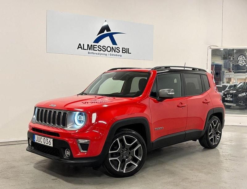Röd Begagnad 2018 Jeep Renegade Limited SUV | 149 900 kr (Dyr) - Bild 1/4