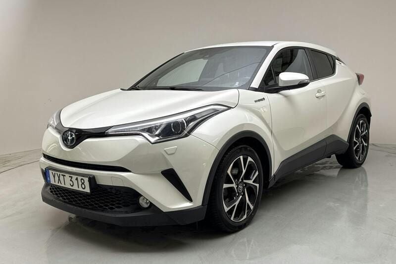 Vit Begagnad 2018 Toyota C-HR Edition SUV | 212 000 kr - Bild 1/4