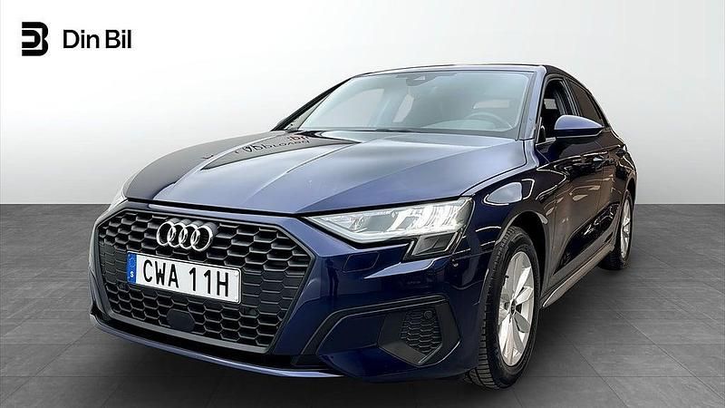 Begagnad Audi A3 Sportback Proline 150 HK (110 kW) 2022 Blå Halvkombi