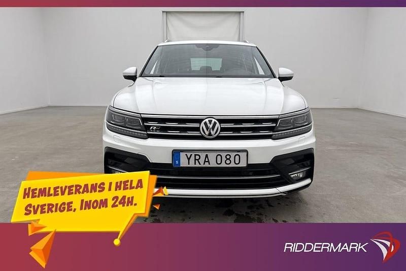 Begagnad VW Tiguan R-line 190 HK (139 kW) 2017 Vit SUV