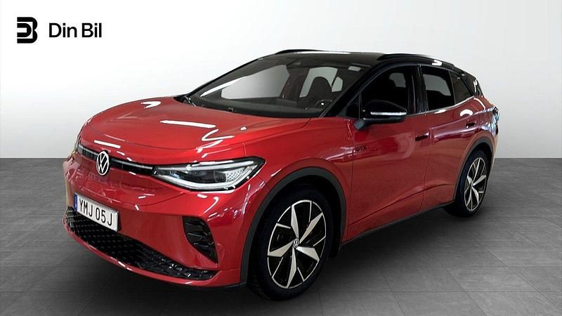 Mörkröd Begagnad 2022 VW ID.4 GTX SUV | 474 800 kr - Bild 1/4