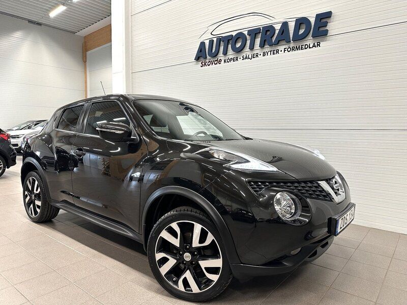 Svart Begagnad 2018 Nissan Juke SUV | 129 900 kr (Marknadspris) - Bild 1/4
