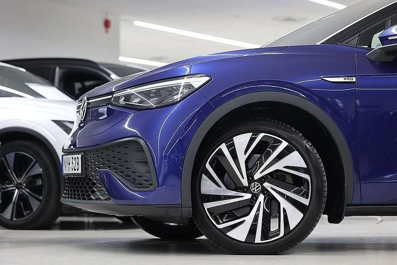 Begagnad VW ID.5 Pro Performance 150 kW (204 HK) 2022 Blå SUV