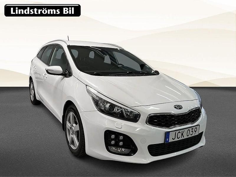 Begagnad Kia Ceed Sportswagon GT-Line 137 HK (100 kW) 2015 Vit Kombi