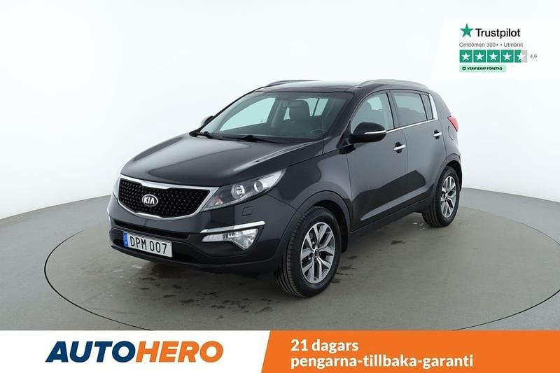 Svart Begagnad 2014 Kia Sportage SUV | 104 000 kr (Marknadspris) - Bild 1/4