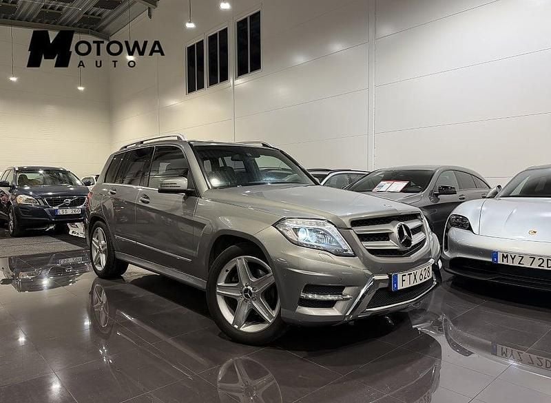 Begagnad Mercedes GLK220 AMG line 170 HK (125 kW) 2012 Silver SUV