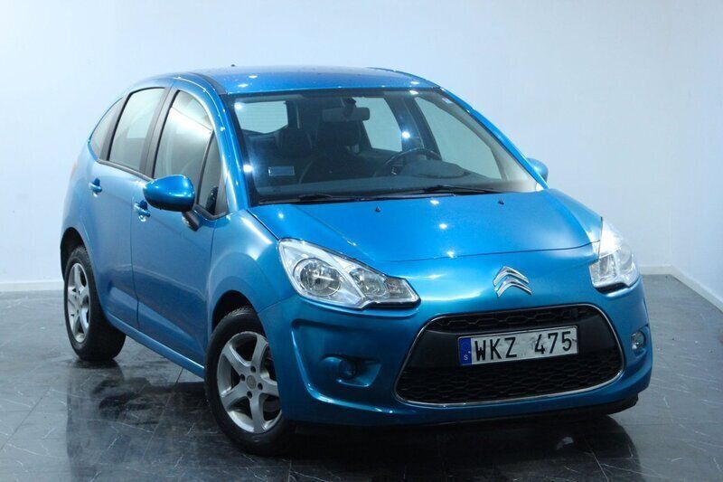 Blå Begagnad 2011 Citroën C3 Halvkombi | 59 900 kr (Marknadspris) - Bild 1/4