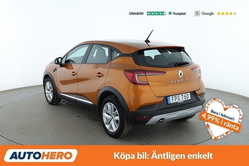 Begagnad Renault Captur Experience 141 HK (103 kW) 2021 Orange SUV