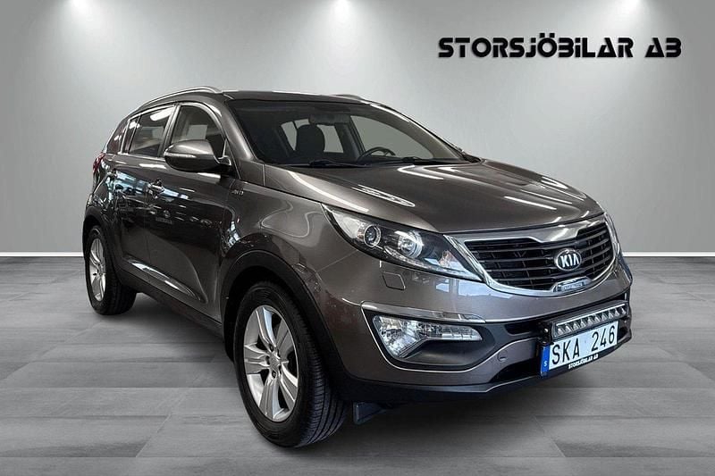Ljusbrun Begagnad 2013 Kia Sportage EX SUV | 124 000 kr (Lite dyr) - Bild 1/4