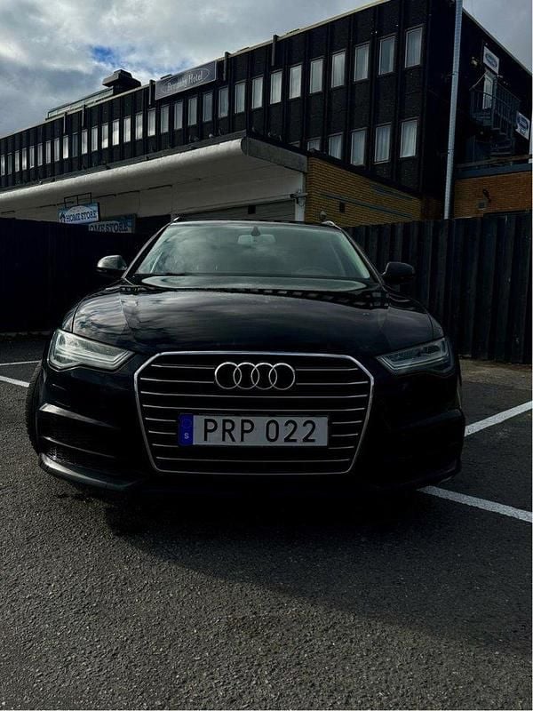 Svart Begagnad 2018 Audi A6 Proline Kombi | 195 000 kr (Bra pris) - Bild 1/4