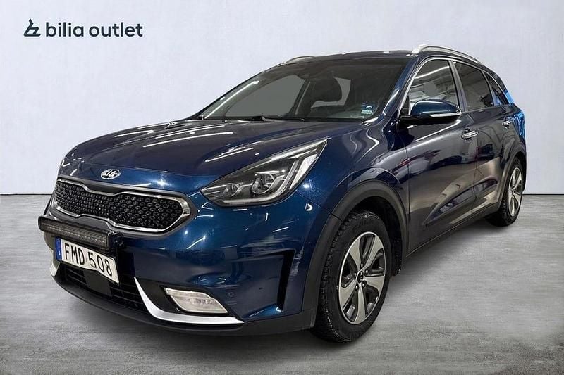 Begagnad Kia Niro Advance 105 HK (77 kW) 2017 Blå SUV