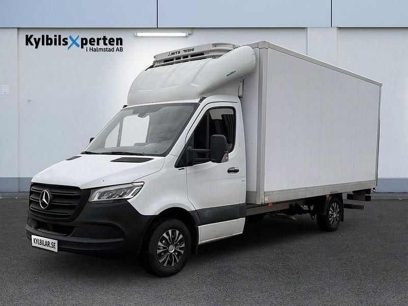 Vit Begagnad 2021 Mercedes Sprinter Van | 336 250 kr (Marknadspris) - Bild 1/4