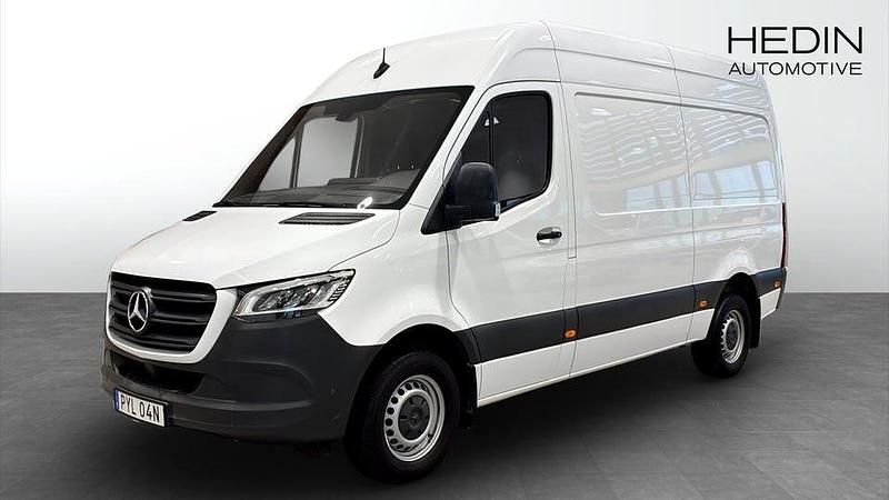 Vit Begagnad 2021 Mercedes Sprinter Van | 361 250 kr (Marknadspris) - Bild 1/4