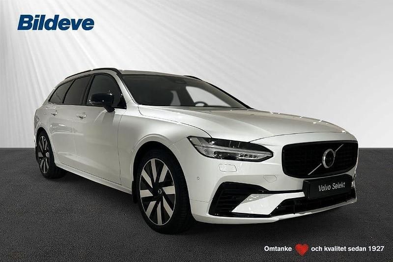 Vit Begagnad 2025 Volvo V90 Plus Kombi | 459 900 kr - Bild 1/4