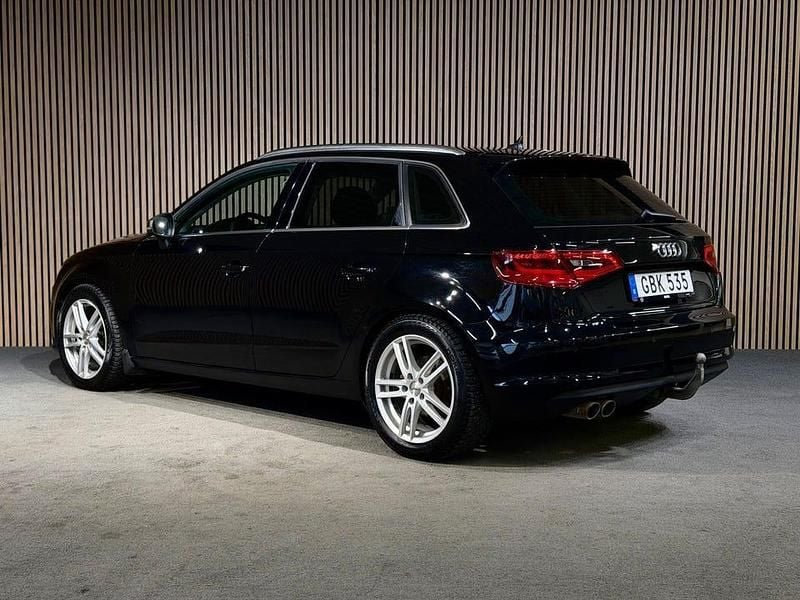 Begagnad Audi A3 150 HK (110 kW) 2015 Svart