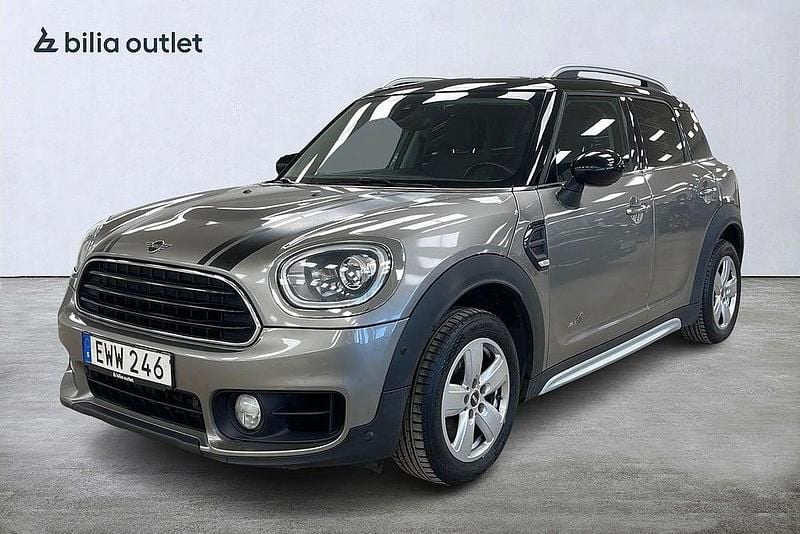 Begagnad Mini Cooper Countryman Salt 136 HK (100 kW) 2018 Grå SUV