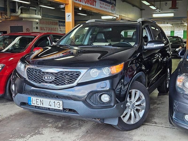 Begagnad Kia Sorento EX 198 HK (145 kW) 2010 Svart SUV