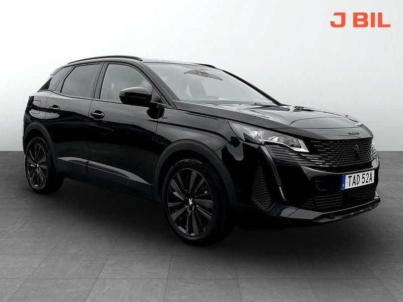 Svart Begagnad 2024 Peugeot 3008 GTi SUV | 289 900 kr (Marknadspris) - Bild 1/4