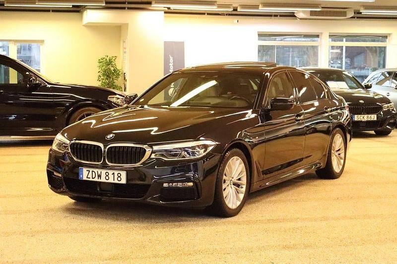 Begagnad BMW 530 M Sport 252 HK (185 kW) 2018 Svart Sedan