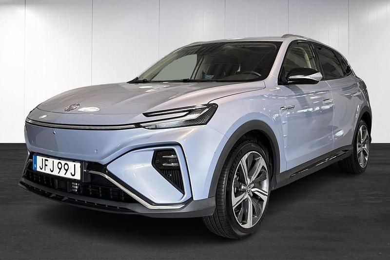Blå (blue) Begagnad 2022 MG Marvel R Luxury SUV | 269 900 kr - Bild 1/4