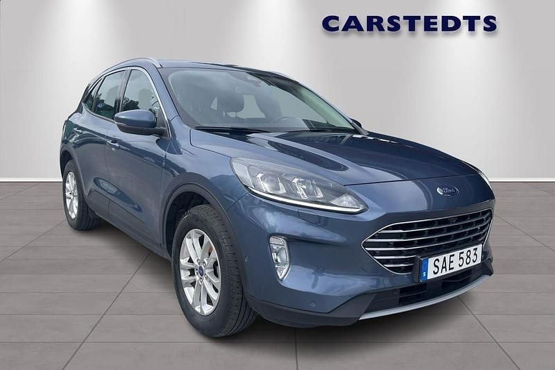 Blå Begagnad 2022 Ford Kuga Business Edition SUV | 299 600 kr (Dyr) - Bild 1/4