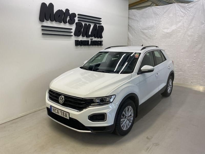 Vit Begagnad 2020 VW T-Roc R-line SUV | 169 900 kr - Bild 1/4