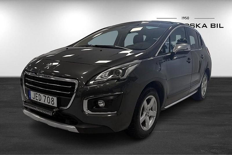 Grå Begagnad 2015 Peugeot 3008 Kombi | 95 000 kr - Bild 1/4
