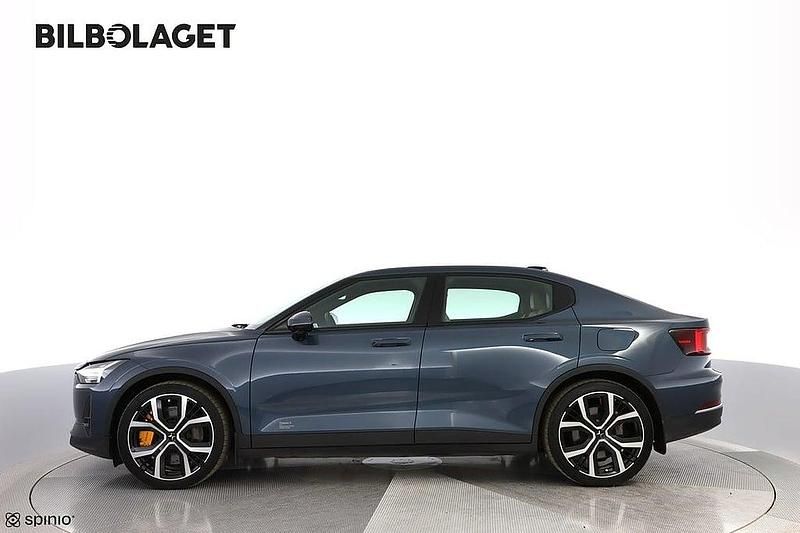 Begagnad Polestar 2 Plus 219 kW (299 HK) 2021 Mörkblå Halvkombi