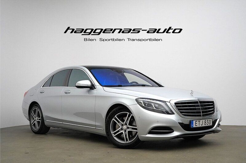 Silver Begagnad 2014 Mercedes S350 SE Sedan | 369 000 kr (Marknadspris) - Bild 1/4