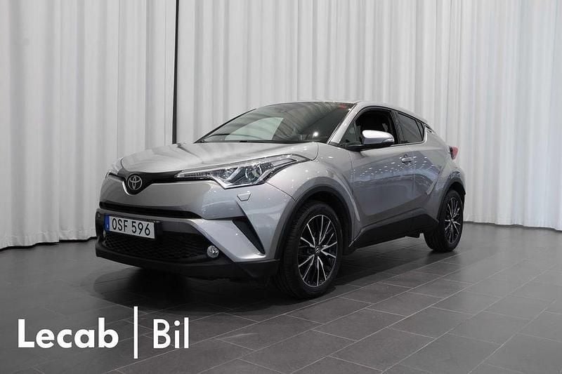 Mörkgrå Begagnad 2018 Toyota C-HR Multidrive S SUV | 189 500 kr (Marknadspris) - Bild 1/4