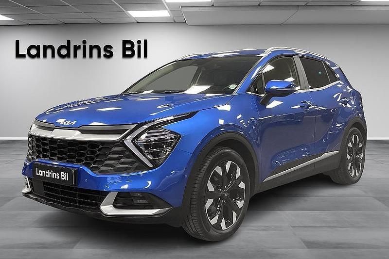 Begagnad Kia Sportage Advance 265 HK (194 kW) 2022 Blå SUV