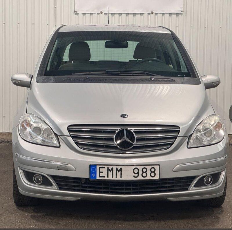 Silver Begagnad 2008 Mercedes B170 Minibuss | 59 999 kr (Marknadspris) - Bild 1/4