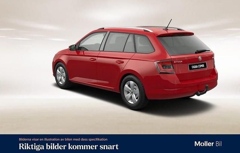 Begagnad Skoda Fabia 95 HK (69 kW) 2018 Röd Kombi