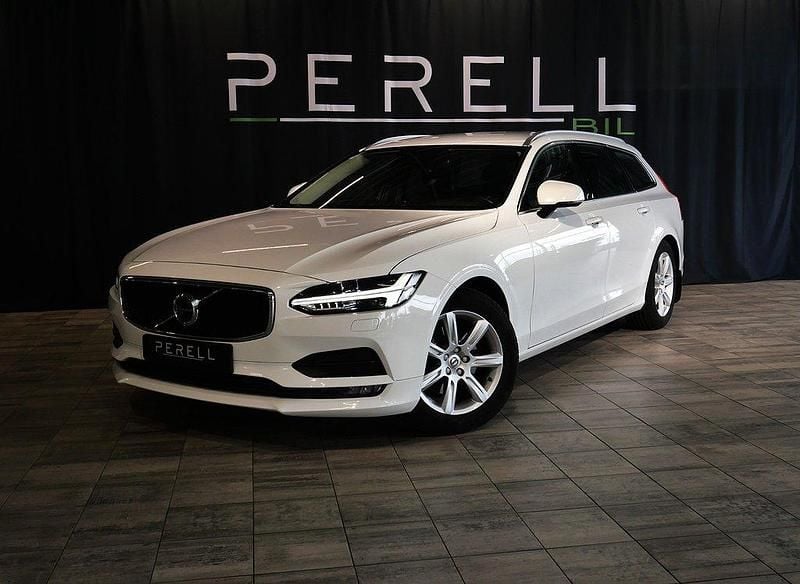 Vit Begagnad 2016 Volvo V90 Momentum Kombi | 209 000 kr (Marknadspris) - Bild 1/4