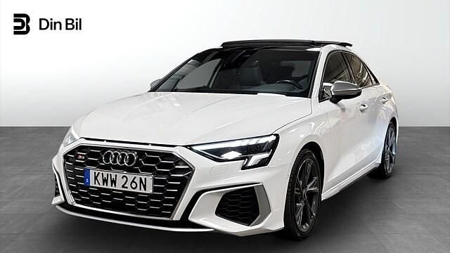 Vit Begagnad 2022 Audi S3 Sedan | 479 000 kr - Bild 1/4