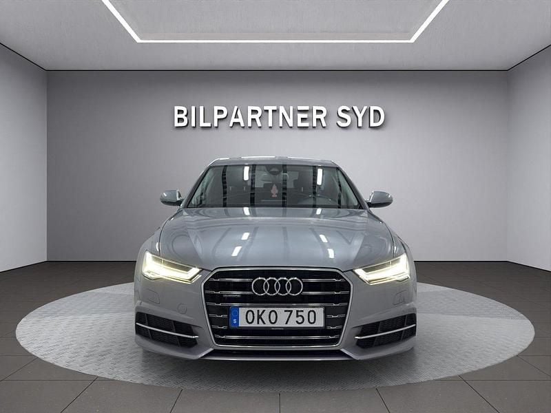 Grå Begagnad 2016 Audi A6 Ambition Sedan | 189 900 kr (Marknadspris) - Bild 1/4