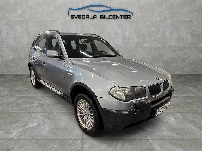 Begagnad BMW X3 Sport Line 150 HK (110 kW) 2004 Ljusgrå SUV