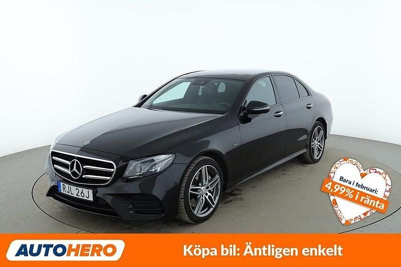 Svart Begagnad 2019 Mercedes E300 AMG line Sedan | 381 000 kr (Marknadspris) - Bild 1/4