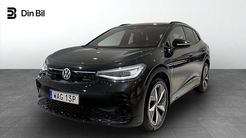 Svart Begagnad 2023 VW ID.4 GTX SUV | 399 900 kr (Marknadspris) - Bild 1/4