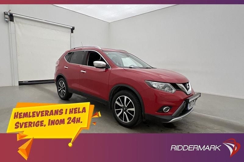 Röd Begagnad 2015 Nissan X-Trail 360º SUV | 119 900 kr (Bra pris) - Bild 1/3