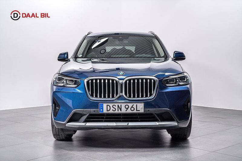 Begagnad BMW X3 293 HK (215 kW) 2021 Blå SUV