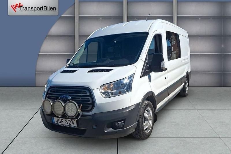 Vit Begagnad 2019 Ford Transit Van | 229 000 kr (Dyr) - Bild 1/4
