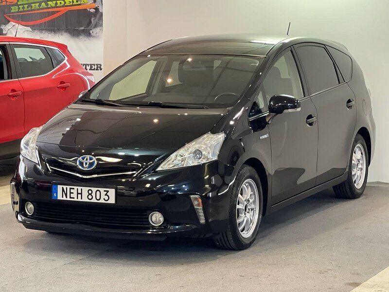 Svart Begagnad 2012 Toyota Prius Halvkombi | 164 900 kr - Bild 1/4